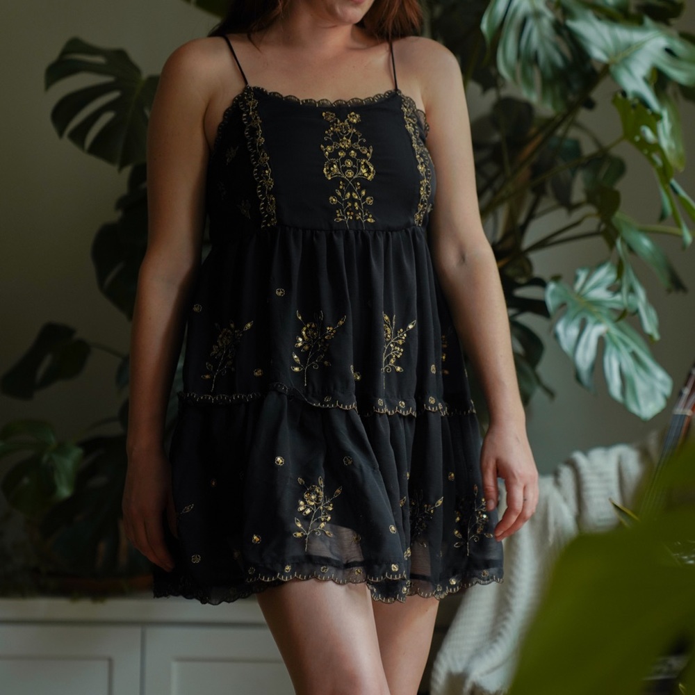 **FINAL PRICE** UO beaded dress